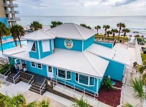 Clubhouse view from front