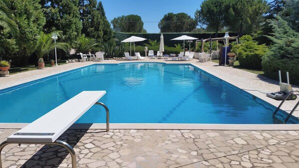 Swimming pool view