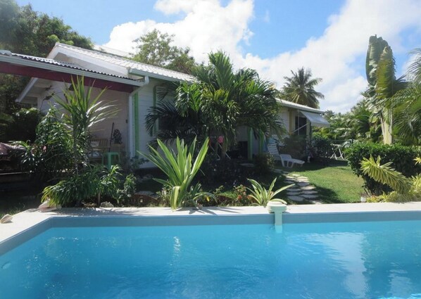 Swimming pool view