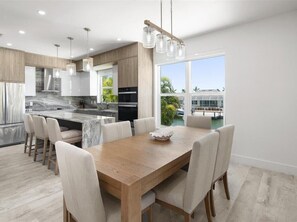 Dining Open to Kitchen