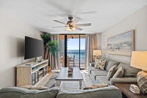 Living Area with Balcony