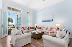 Cozy and comfy with a gorgeous ocean view.  Step out to the balcony to enjoy the spectacular sunrises, and the ocean breeze.