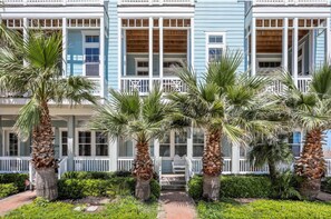 Seaside Paradise is in the middle as shown here.  Park here in front of townhouse, or behind home in driveway.