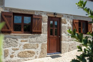 main entrance to house