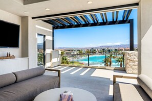 3rd Floor Balcony View of Lagoon