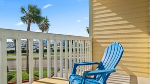 Patio seating!