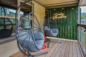 Hang out on our upper deck and enjoy the view!