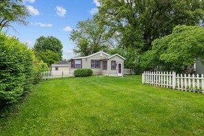 Large front yard space (outdoor furniture coming soon)