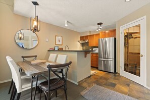 Dining area next to the kitchen for seamless entertaining