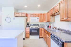 The heart of the home! This kitchen awaits your delicious creations.