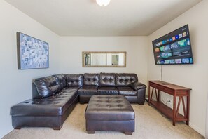 The perfect spot to cozy up after a day of adventure!