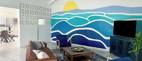 We might be mid-island, but we still have an ocean view