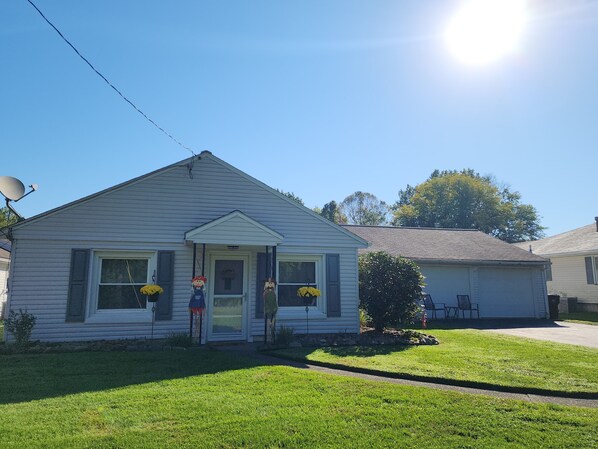 Front of house 