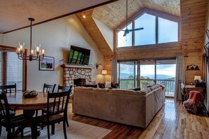Relax and enjoy the long-range mountain views