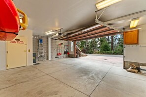 Two car, very easy access garage