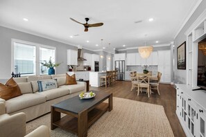 Beautiful open concept living and dining area!