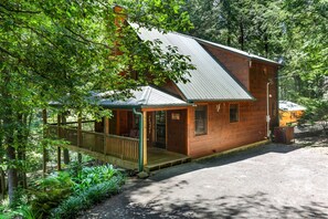 RIVER RUSH CABIN DRIVE UP VIEW