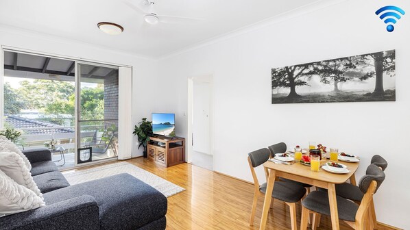 Main living and dining area
