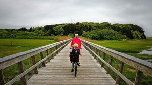 Cape Cod Bike Path is only a 4 minute bike ride from the house!