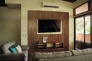 Living room and tv