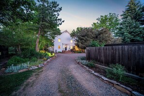 Our secluded property is tucked away down our long gravel driveway