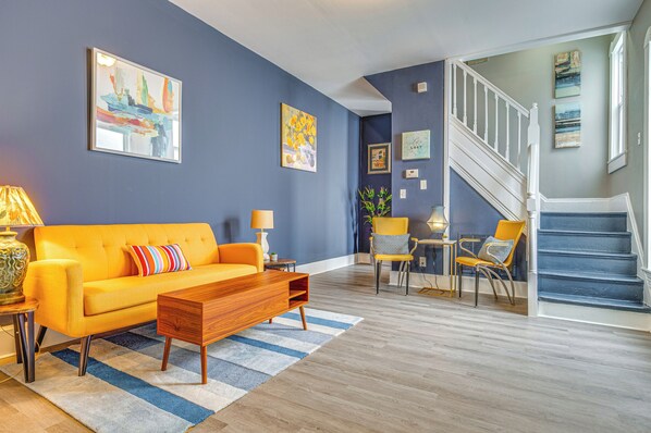 Indianapolis Vacation Rental | 3BR | 3BA | Stairs Required | 1,750 Sq Ft