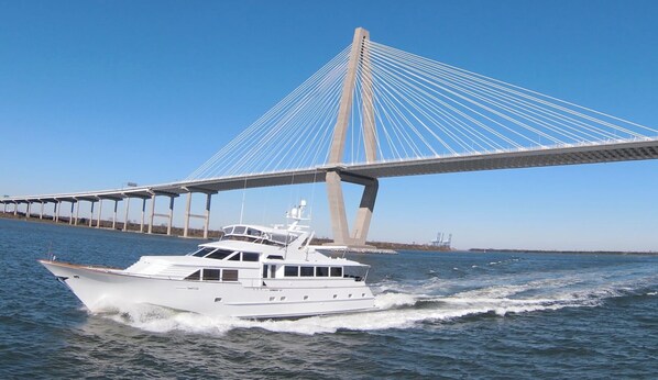 Stay on Our Luxurious Super Yacht! - A Truly Unique Charleston Experience