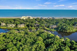 Aerial View of Parkside Villas