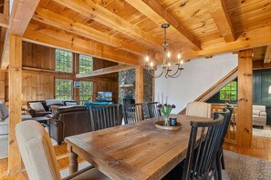 Dining Room Open to the Living Room