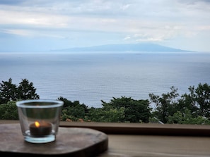 Vue depuis l’hébergement