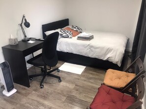 Apartment relaxation area. 