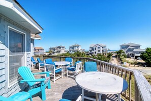 Top Level Deck with Ocean Views