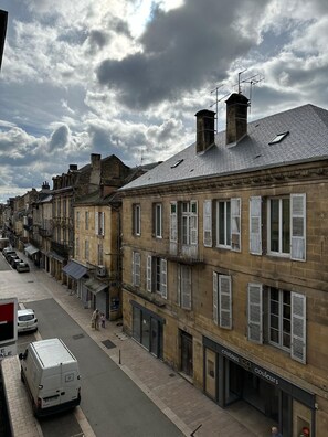 Vue sur la rue principale