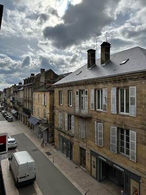 Vue sur la rue principale