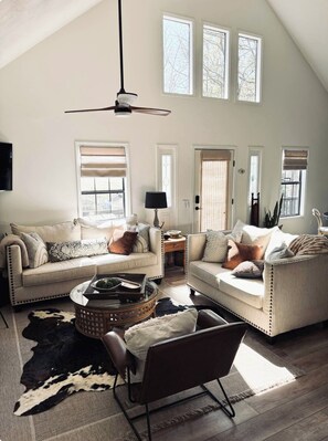 LIGHT & AIRY OPEN CONCEPT LIVING AREA