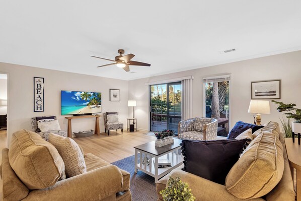 Just .6 miles away from sandy beaches, you'll be close enough to everything the island has to offer