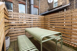 Private patio