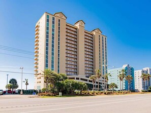 Street view of the condo