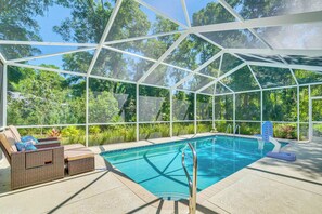 Screened Pool | Self Check-In | 1 Mi to Kayaking & Tubing at KP Hole Park