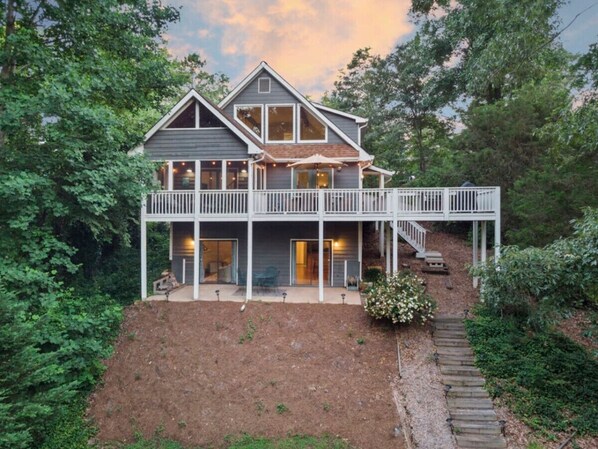 Back of the home