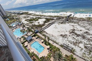 The Beach Club 1206C - Prairie Pirate Hideaway Balcony View