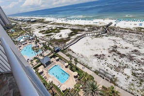 The Beach Club 1206C - Prairie Pirate Hideaway Balcony View