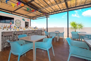 Enjoy our rooftop bar (adults only) and take happy hour to whole new level!