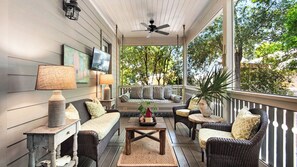 Be Somebody Covered Deck Patio