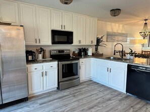 Everything you and your family need for delicious meals including a 2 in 1 Keurig and a Ninja air fryer. 