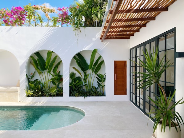 Piscine Villa White EDEN Canggu BALI