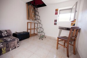 living room + stairs