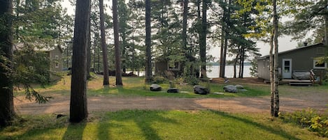 Wide view of the property