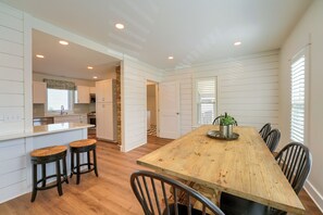 Dining Area & Kitchen | 1st Floor | Keurig Coffee Maker w/ Pods | Toaster