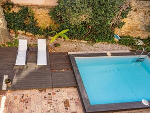 Plant, Water, Property, Rectangle, Swimming Pool, Wood, Shade, Grass, Outdoor Furniture, Flooring
